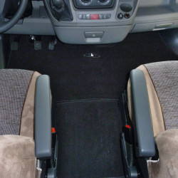 Carbest floor mats for Mercedes Sprinter, VW LT and Crafter from 2006 onwards