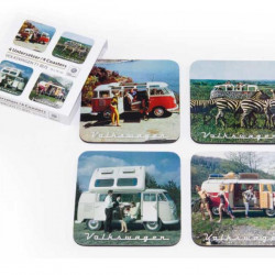 VW Collection Coasters, Set of 4