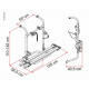 Caravan rear carrier Simple Plus 200 for 2 bikes, max. load capacity 35kg