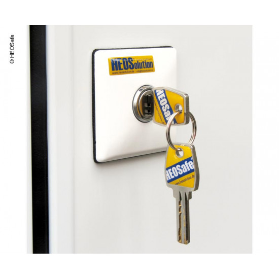 HEOSafe driver's cab door security set and additional lock