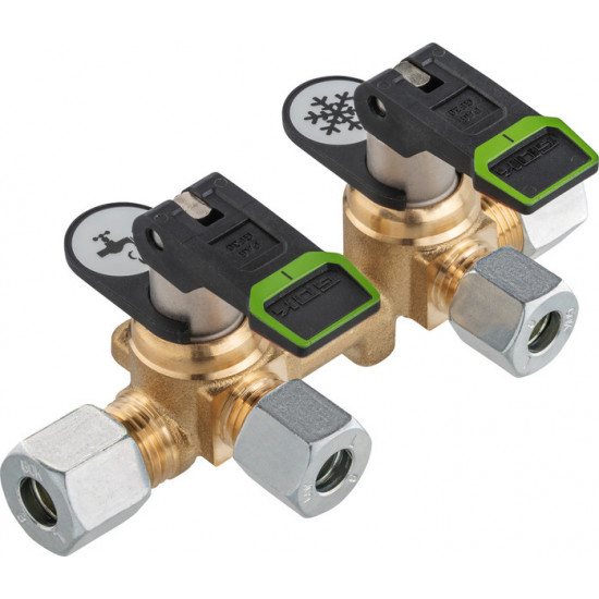 Manifold block - Standard - Quick-connect valve