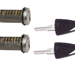 2 plug-in cylinders incl. 2 keys