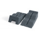 Level Up Plus step wedges up to 5 t - Grey