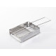 Foldable stainless steel sandwich maker