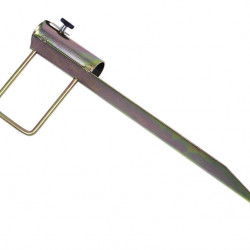 45cm lawn spike for securing rotary clotheslines or parasols
