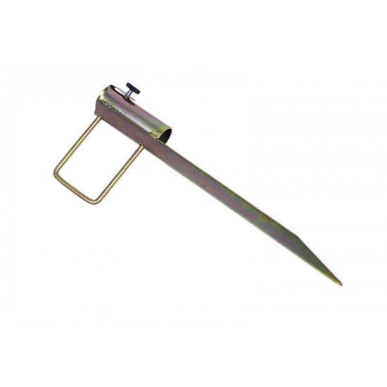 45cm lawn spike for securing rotary clotheslines or parasols