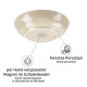Porcelain Magnetic Food Bowl - Ivory