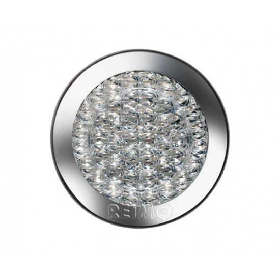 LED brake/tail light 12V, 4/0.5W IP67 500 mm cable clear