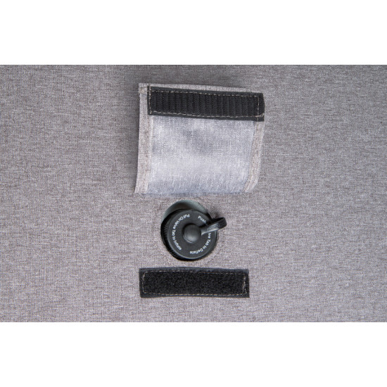 Inflatable armchair - mottled grey