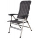 Camp4 Camping Chair Colima - Anthracite/white striped