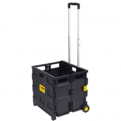 Foldable transport trolley for gas cylinders, Reimo version