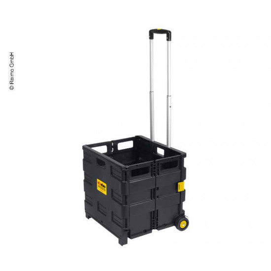 Foldable transport trolley for gas cylinders, Reimo version