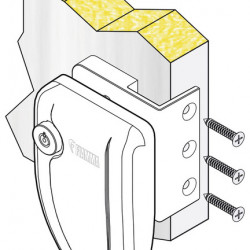 Exterior door security Safe Door Frame white