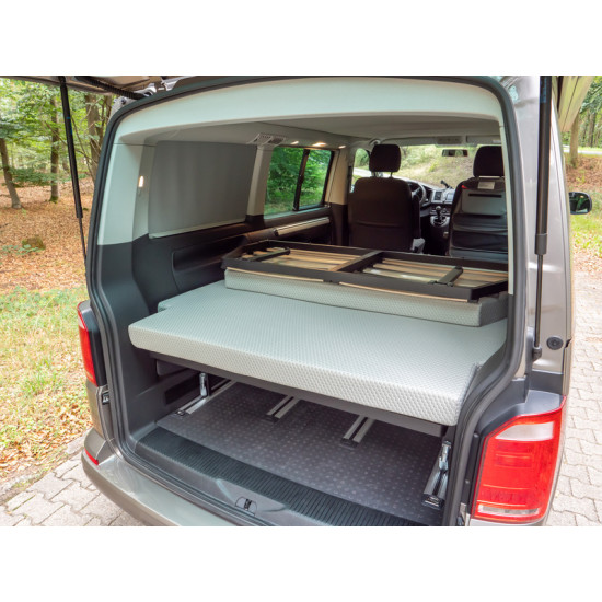 Reimo comfort bed for VW T6.1 / T6 / T5 Multivan and California Beach