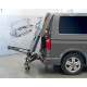 BackPower towbar-mounted bike rack with space for 2 bikes