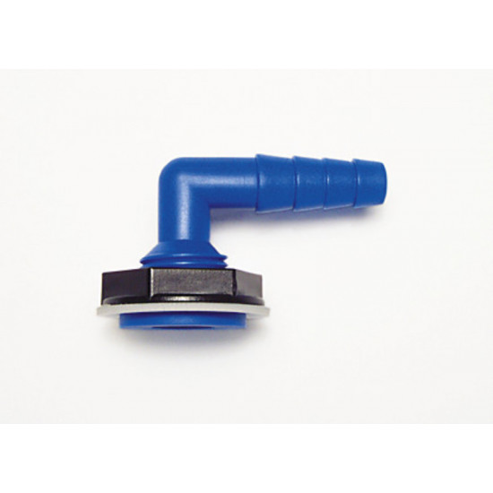 90° angled screw fitting - single-sided nozzle