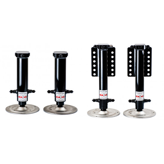 MA-VE Hydraulic Leveling Jacks - 12V System for Fiat Ducato with Van Chassis