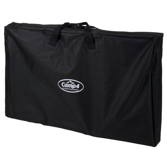 Camp4 transport trolley with removable tires and pannier