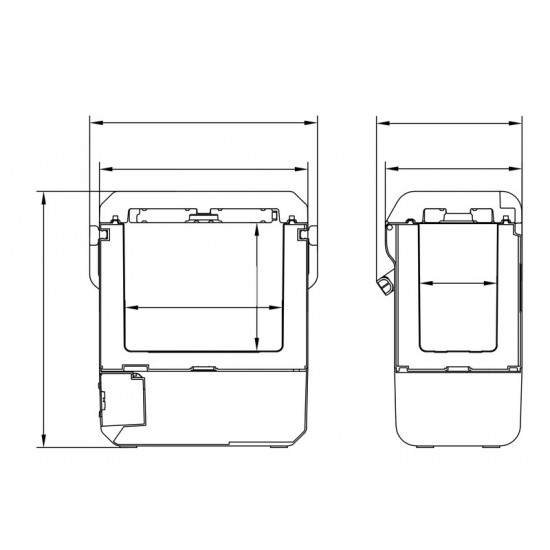 CARBEST FreeCooler Compressor Cooler Box - 8 l