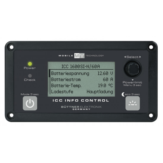 ICC Info Control, 130x70x35 mm