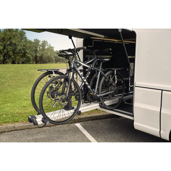 VeloSlide bicycle carrier for rear garages, Short