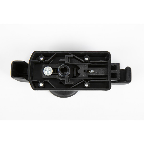 Inner lock: black polyamide GF; ball: stainless steel for outer handle