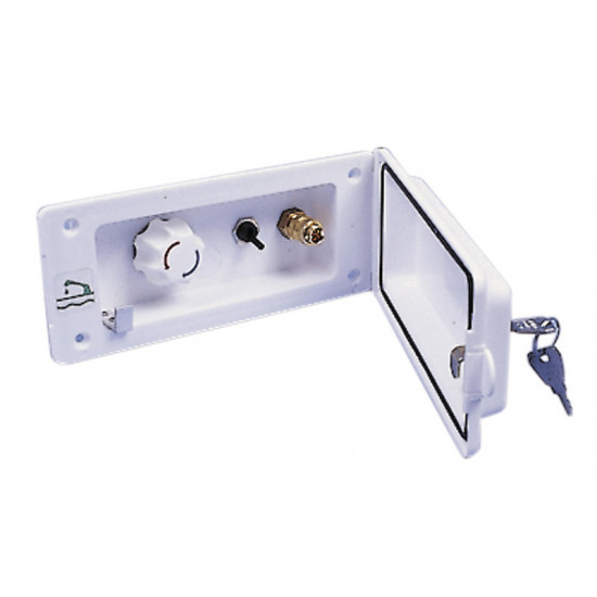 Water outlet with premixer