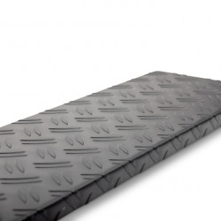Aluminum loading sill protector for Fiat Ducato, Peugeot Boxer, Citroen Jumper > 2006