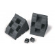 Chock Level 2 pieces grey