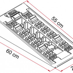 Fiamma Level System Jumbo - XXL leveling ramps