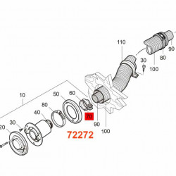 Exhaust pipe clamp E2400