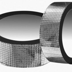 Fabric adhesive tape 50m x 50mm silver