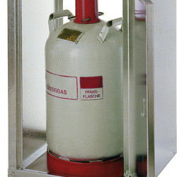 Steel gas cylinder cabinet