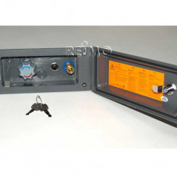 Water outlet with premixer - Grey