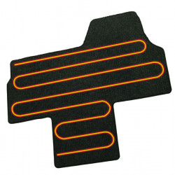 Heated floor mat for Fiat Ducato, Peugeot Boxer, Citroen Jumper from model year 7/2006 onwards (luxury).
