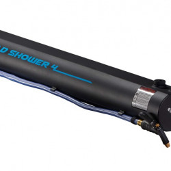 RoadShower - Aluminum solar shower for mounting on the roof rack
