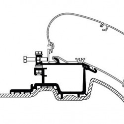 Adapter for Mercedes Sprinter >2007 / VW Crafter 2007-2016