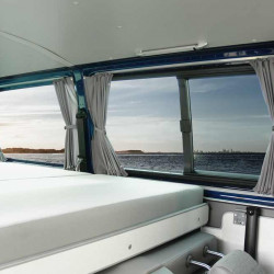 Carbest curtain set with interior trim for Mercedes Vito from model year 2015 onwards