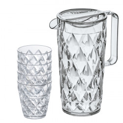 1.6L jug with 4 glasses