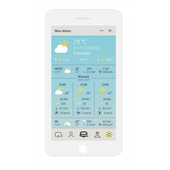 easydriver App myCaravaning - Control of Easydriver maneuvering systems via smartphone