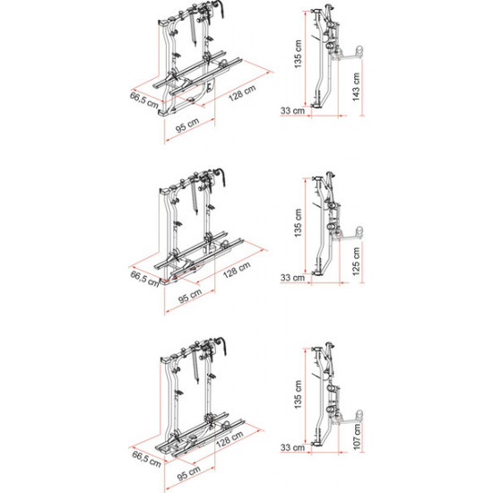 Rear carrier for Crafter e-bike