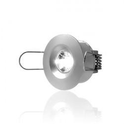 LED recessed spotlight made of aluminum
