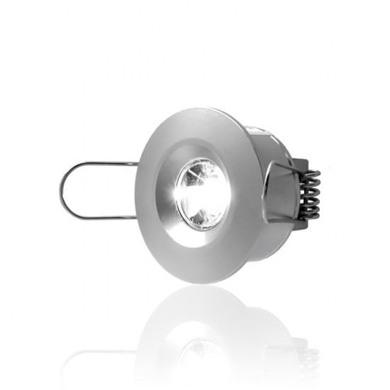 LED recessed spotlight made of aluminum