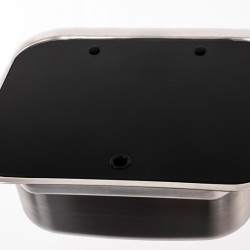 Sink 1-piece glass cover