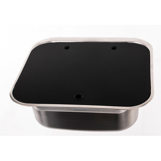 Sink 1-piece glass cover