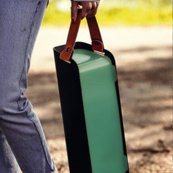 UNA Charcoal Table Grill - Turquoise