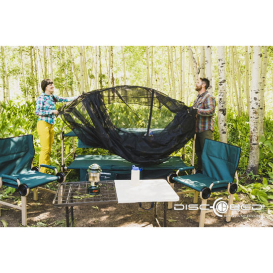 Disc-O-Bed mosquito net with frame