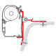 FIAMMA Adapter for F45i/F45iL/ZIP special mounting, U-adapter, Width: 80 mm