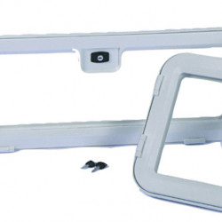 Trunk lid 365x296 plastic white, fits Porta Potti Cassette