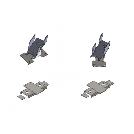Carbest adapter complete set for Carbest car lift - For Mercedes-Benz Sprinter rear-wheel drive from 2016 onwards